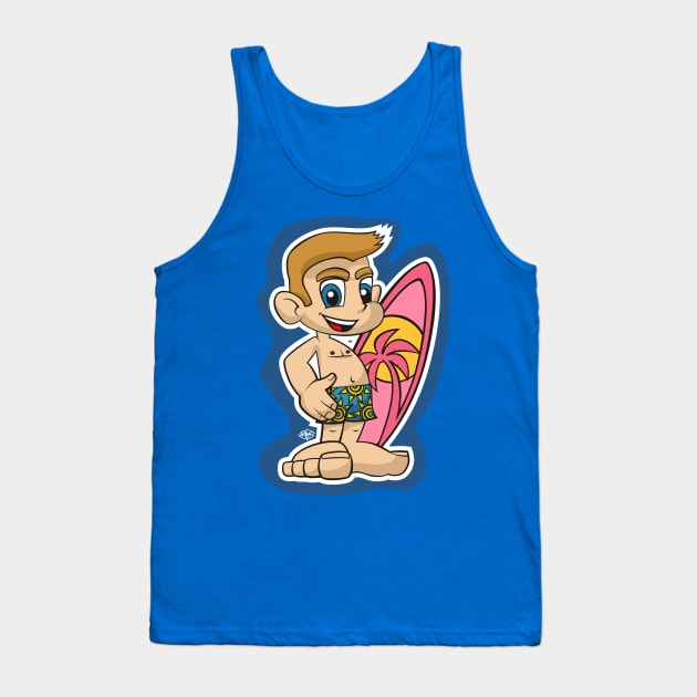 Beach Boy Tank Top by MBK